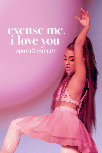 ariana grande: excuse me, i love you (2020) movie poster