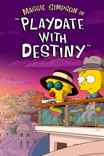 Maggie Simpson in "Playdate with Destiny" (2020) movie poster