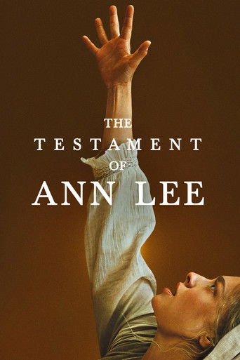 The Testament of Ann Lee (2025) movie poster