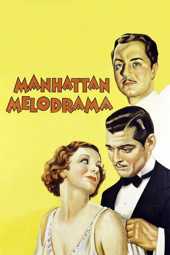 Manhattan Melodrama (1934) movie poster
