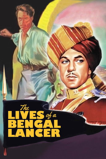 The Lives of a Bengal Lancer (1935) movie poster