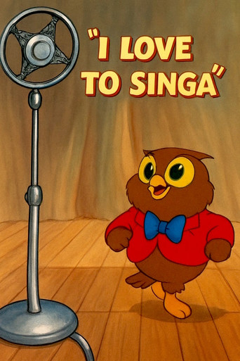 I Love to Singa (1936) movie poster