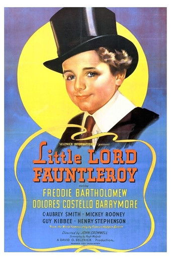 Little Lord Fauntleroy (1936) movie poster
