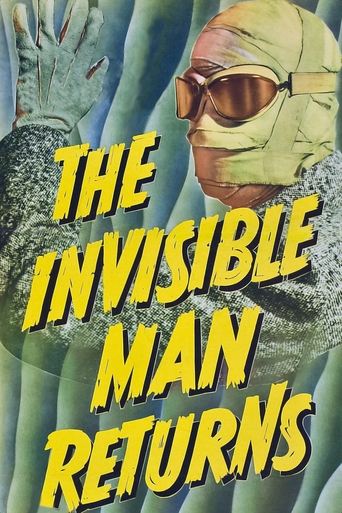 The Invisible Man Returns (1940) movie poster