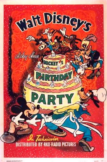 Mickey's Birthday Party (1942) movie poster