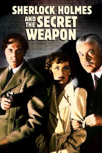 Sherlock Holmes and the Secret Weapon (1942) movie poster