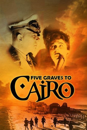Five Graves to Cairo (1943) movie poster