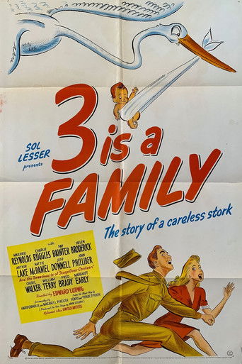 3 Is a Family poster