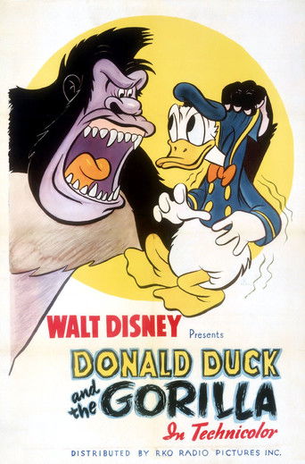 Donald Duck and the Gorilla (1944) movie poster