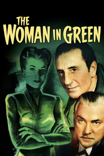 The Woman in Green (1945) movie poster