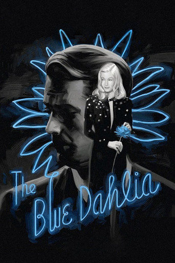The Blue Dahlia (1946) movie poster