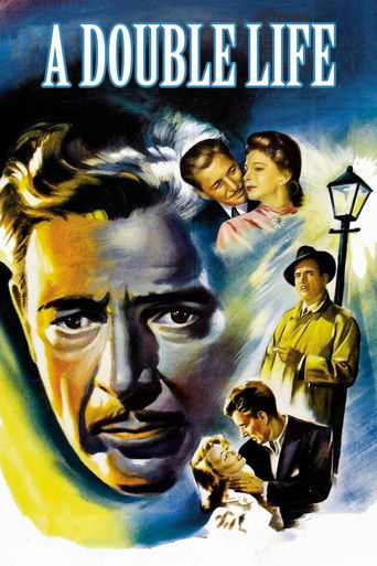 A Double Life (1947) movie poster