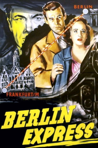 Berlin Express (1948) movie poster