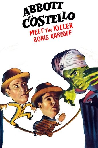 Bud Abbott and Lou Costello Meet the Killer, Boris Karloff (1949) movie poster