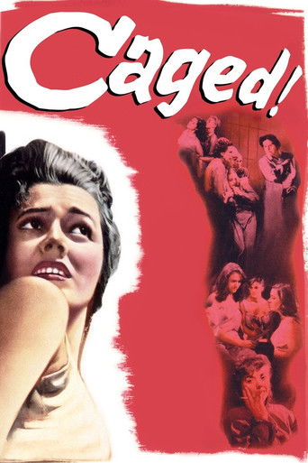 Caged (1950) movie poster