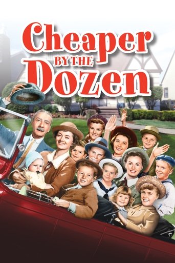 Cheaper by the Dozen (1950) movie poster