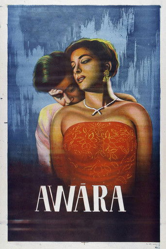 Awaara (1951) movie poster