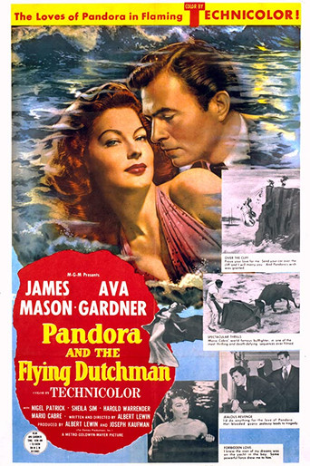 Pandora and the Flying Dutchman (1951) movie poster