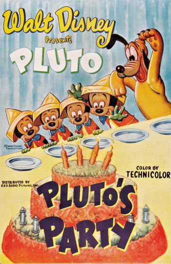 Pluto's Party (1952) movie poster