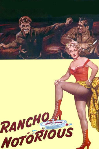 Rancho Notorious (1952) movie poster