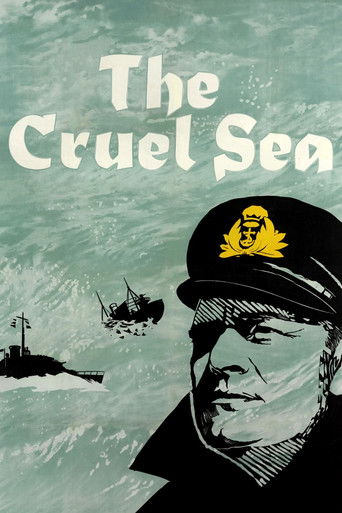 The Cruel Sea (1953) movie poster