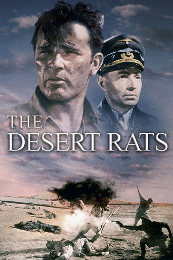 The Desert Rats (1953) movie poster