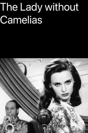 The Lady Without Camelias (1953) movie poster