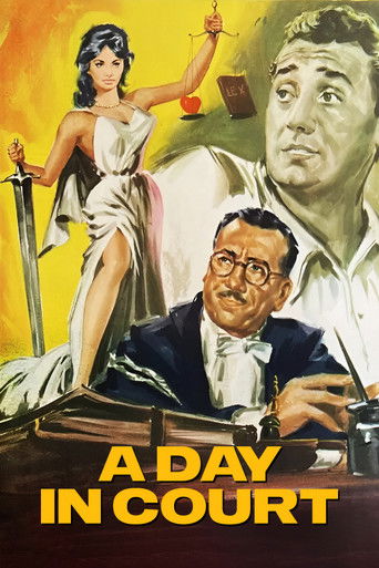 A Day in Court (1954) movie poster