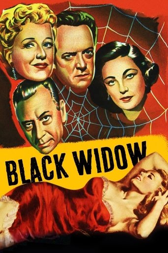 Black Widow (1954) movie poster