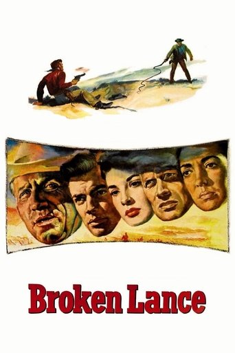 Broken Lance (1954) movie poster
