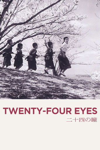 Twenty-Four Eyes (1954) movie poster