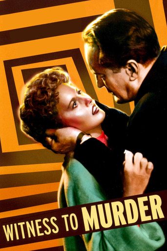 Witness to Murder (1954) movie poster