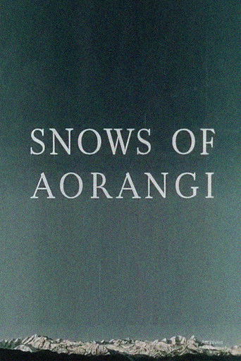 Snows of Aorangi poster