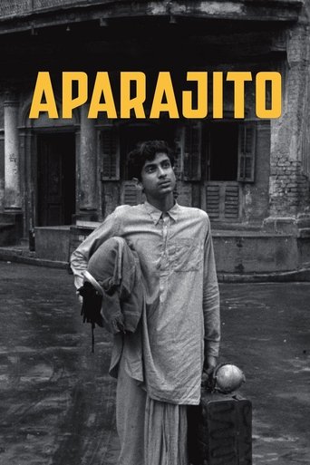 Aparajito (1956) movie poster