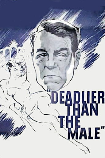Deadlier Than the Male (1956) movie poster