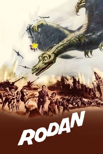 Rodan (1956) movie poster