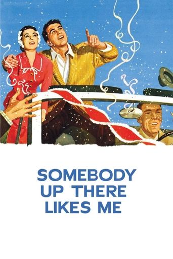Somebody Up There Likes Me (1956) movie poster