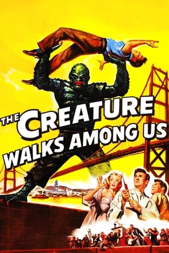The Creature Walks Among Us (1956) movie poster