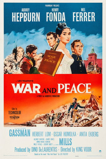 War and Peace (1956) movie poster