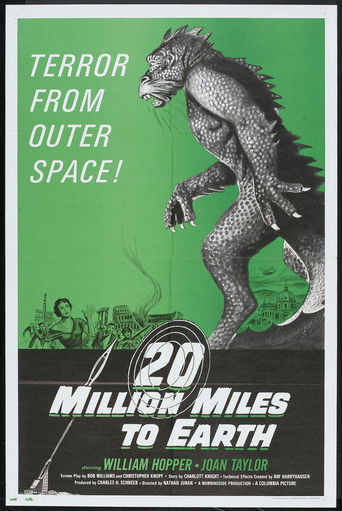 20 Million Miles to Earth (1957) movie poster