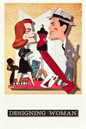 Designing Woman (1957) movie poster