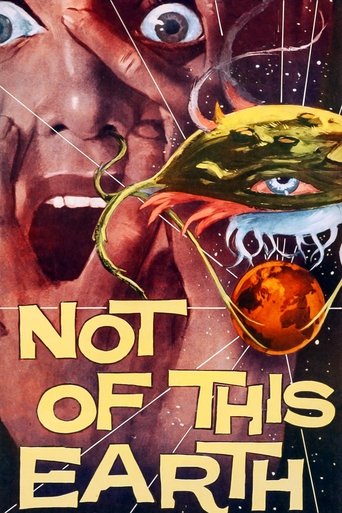 Not of This Earth (1957) movie poster