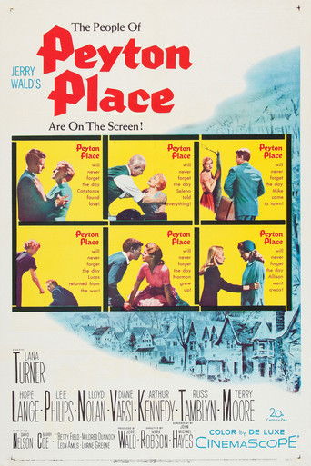Peyton Place (1957) movie poster