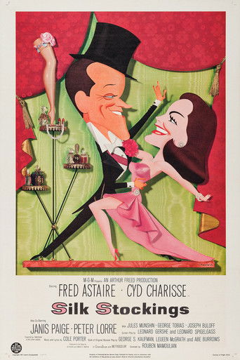 Silk Stockings (1957) movie poster
