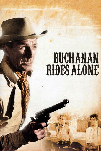 Buchanan Rides Alone (1958) movie poster