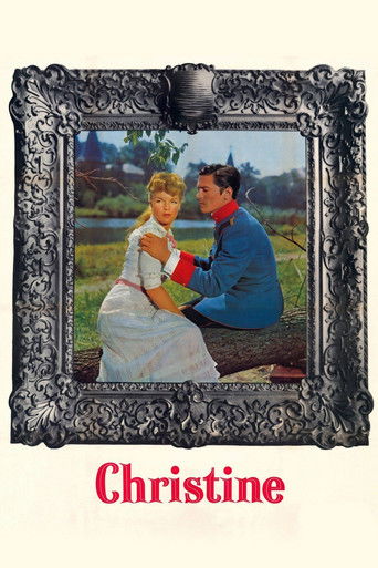 Christine (1958) movie poster