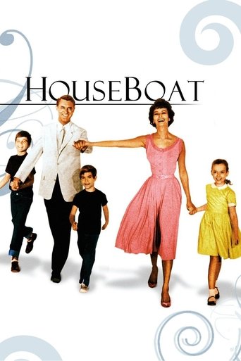 Houseboat (1958) movie poster