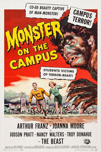 Monster on the Campus (1958) movie poster