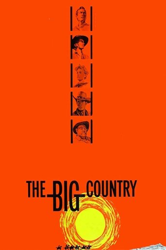 The Big Country (1958) movie poster