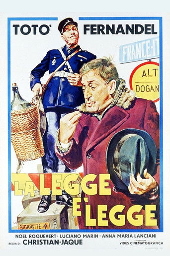 The Law Is the Law (1958) movie poster